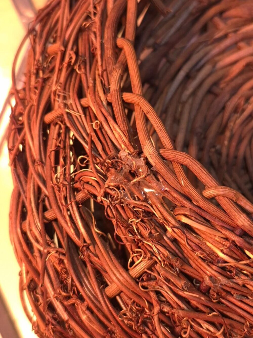 Hearth Happenings π π§ββοΈ Oval Woven Vine Basket Wall Decor - Picture 11 of 11